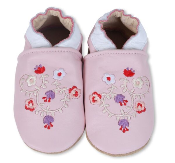 Embroidery Flower Baby Shoes Sd-23